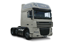 Car Hire Rugeley - 44 Tonne Sleeper Truck - Truck hire Rugeley