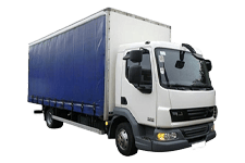 Car Hire Rugeley - 7.5 Tonne Curtain Side Truck - Truck hire Rugeley