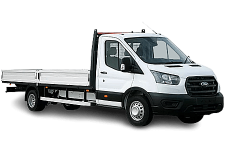 Car Hire Rugeley - Ford Transit Dropside Van - Van hire Rugeley